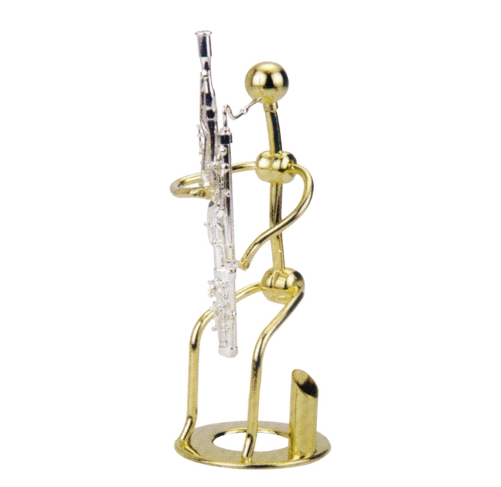 High quality man figurine with single pen con